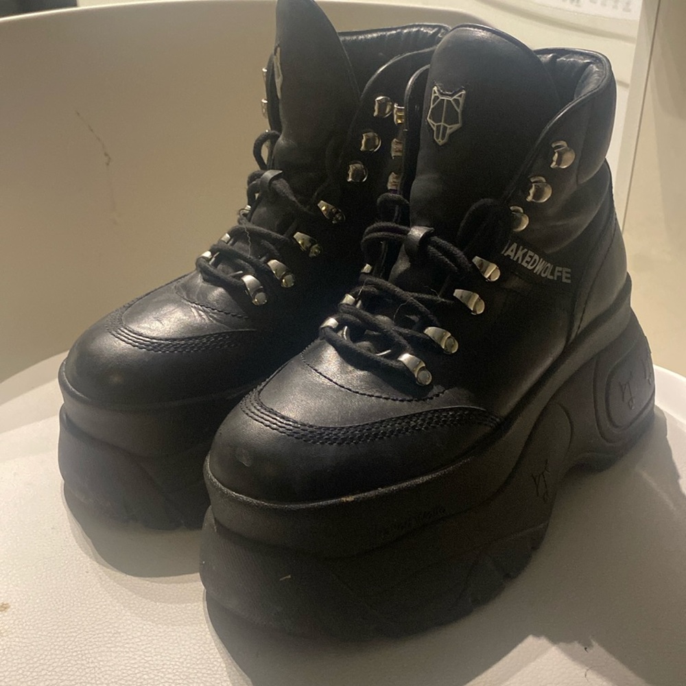 Naked wolfe black platform